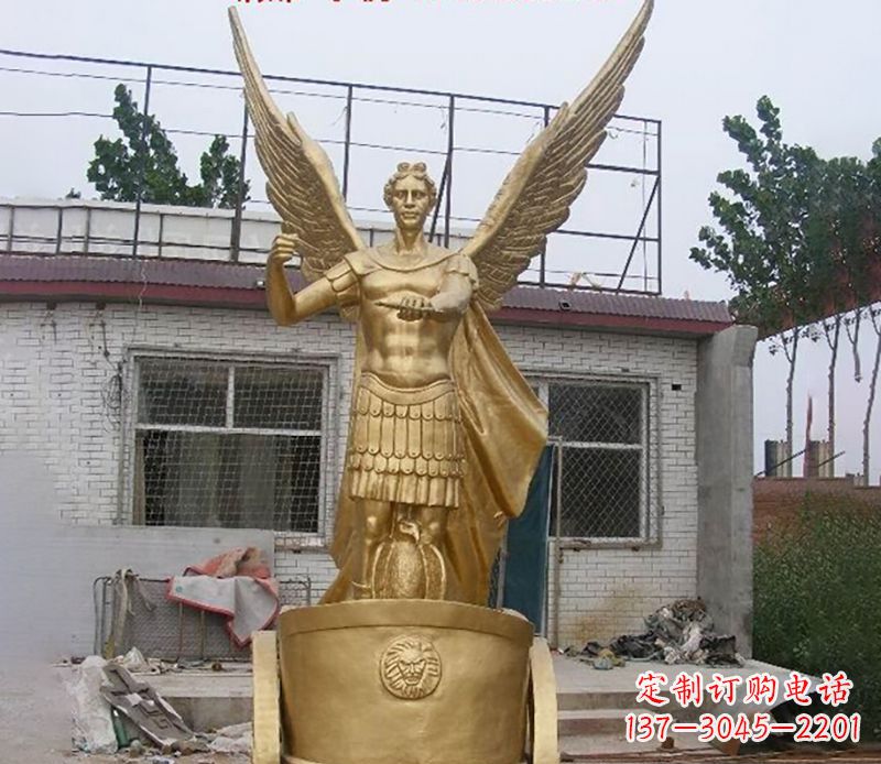 山西阿波罗纪念铜雕传承古代精神