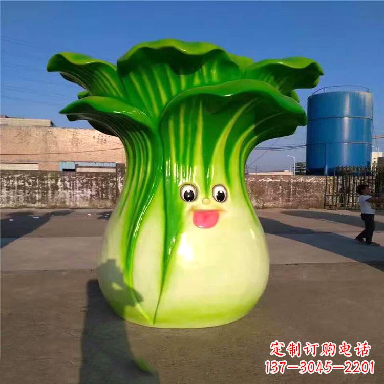 山西“仿真白菜雕塑”——让你触摸自然之美
