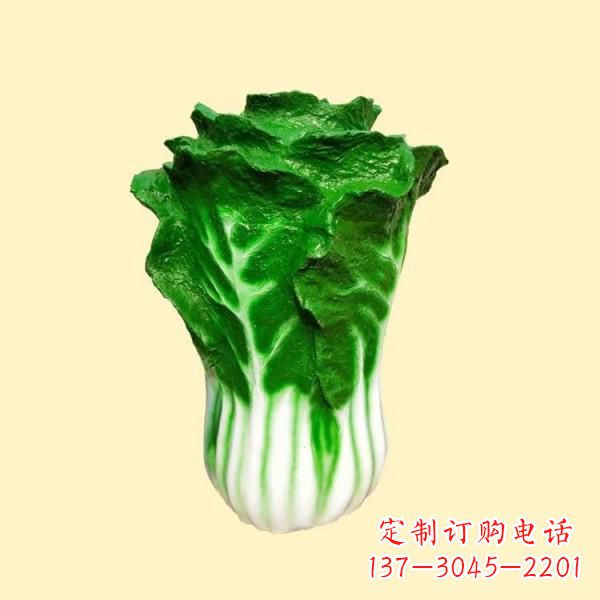 山西白菜精灵——艺术化的仿真果蔬雕塑