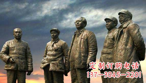 山西伟人铜雕——记住历史中的英雄