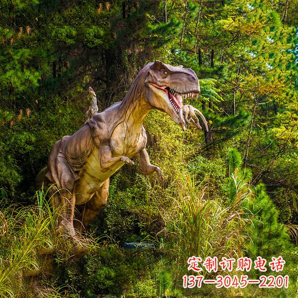 山西霸王龙动物园恐龙雕塑