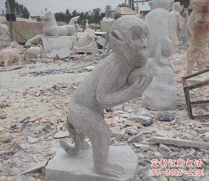 山西新猴子雕像,传承古老传说