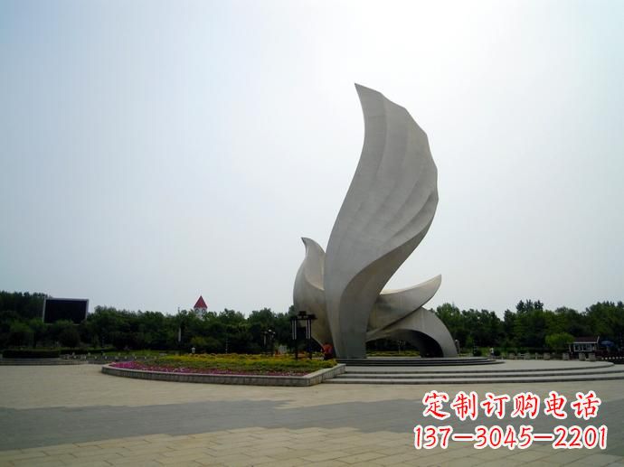 山西北戴河奥林匹克公园鸽子雕像