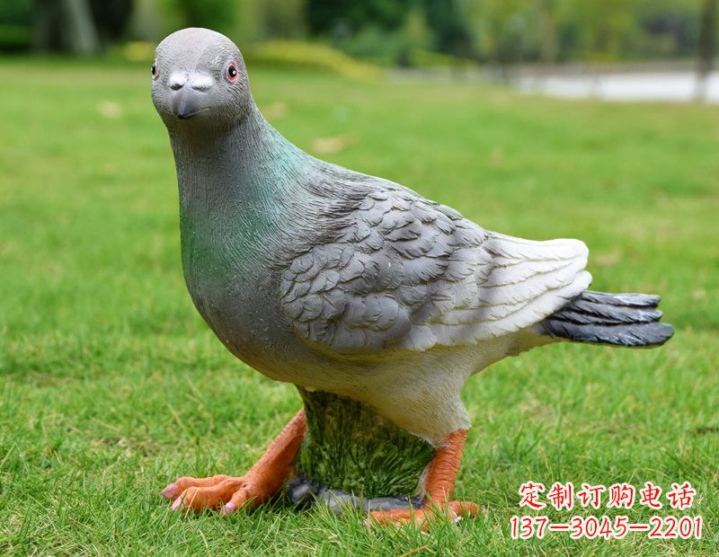 山西北戴河鸽子雕塑
