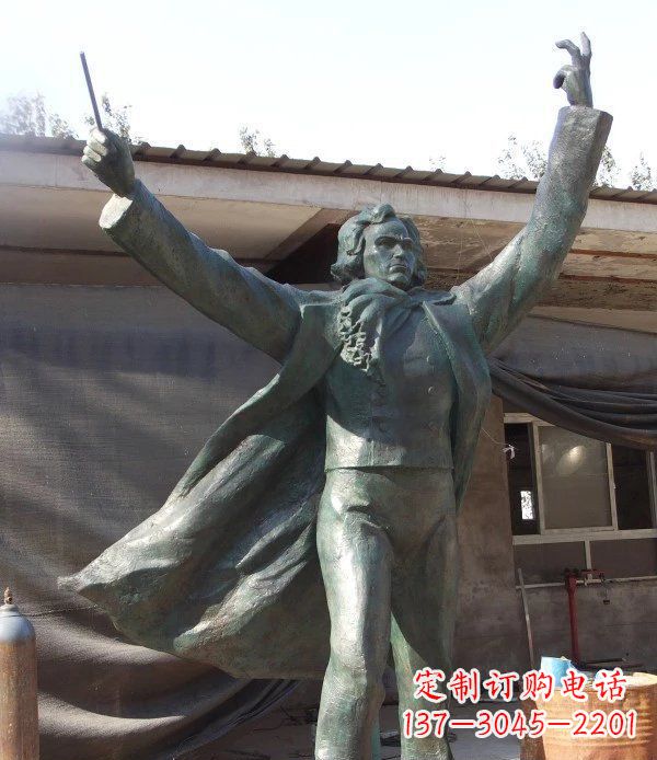山西贝多芬精美铜雕礼品