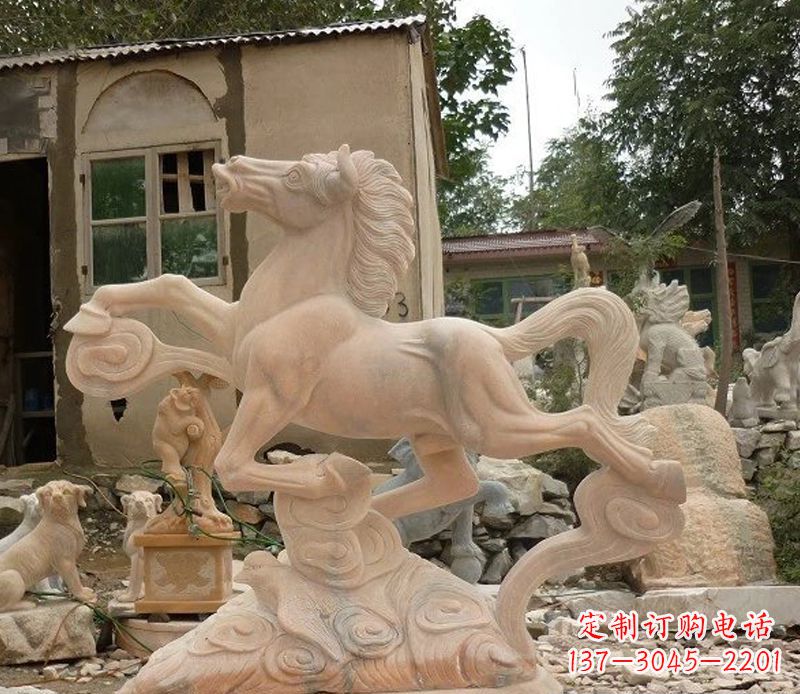 山西石雕大象