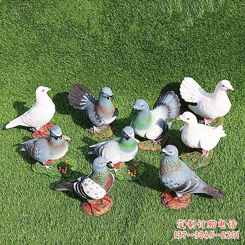 山西毕加索和平鸽雕塑