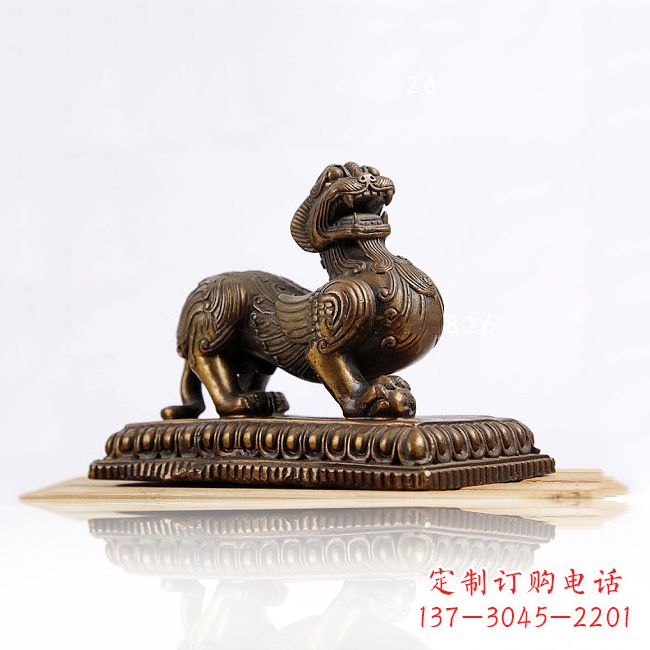 山西狴犴雕塑摆件