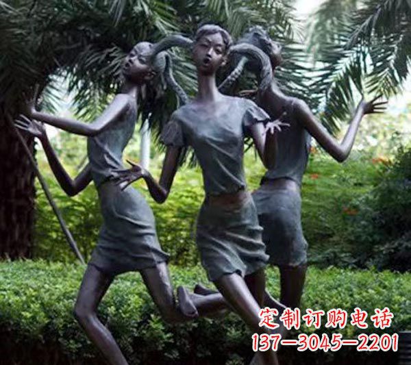 山西花篮铜雕