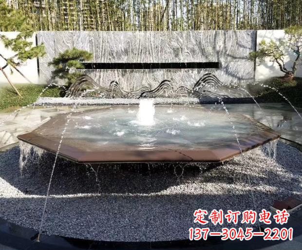 山西室内艺术假山装饰