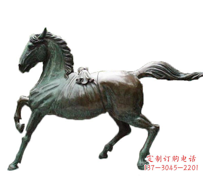 山西精致精美的动物铜雕摆件