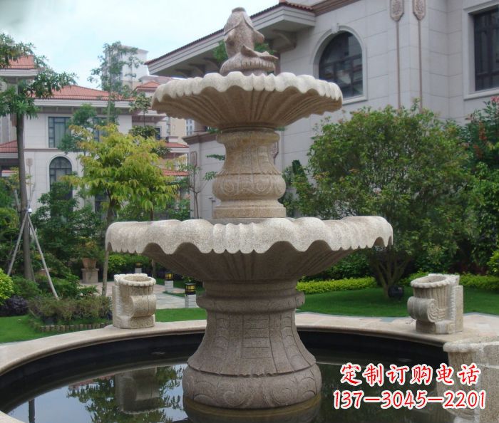 山西欧式喷泉石雕提升家园的美丽