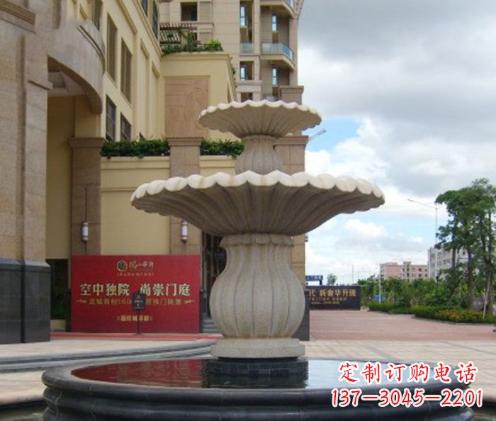 山西别墅景观欧式喷泉石雕 (5)