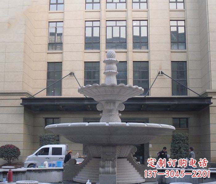 山西别墅景观欧式喷泉石雕