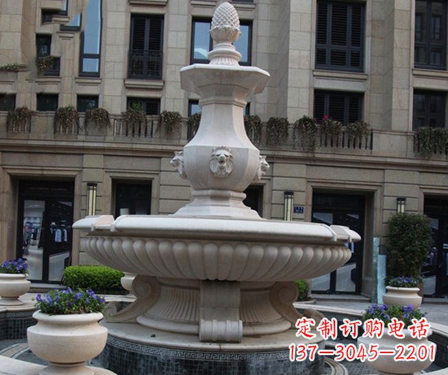 山西精美大理石喷泉