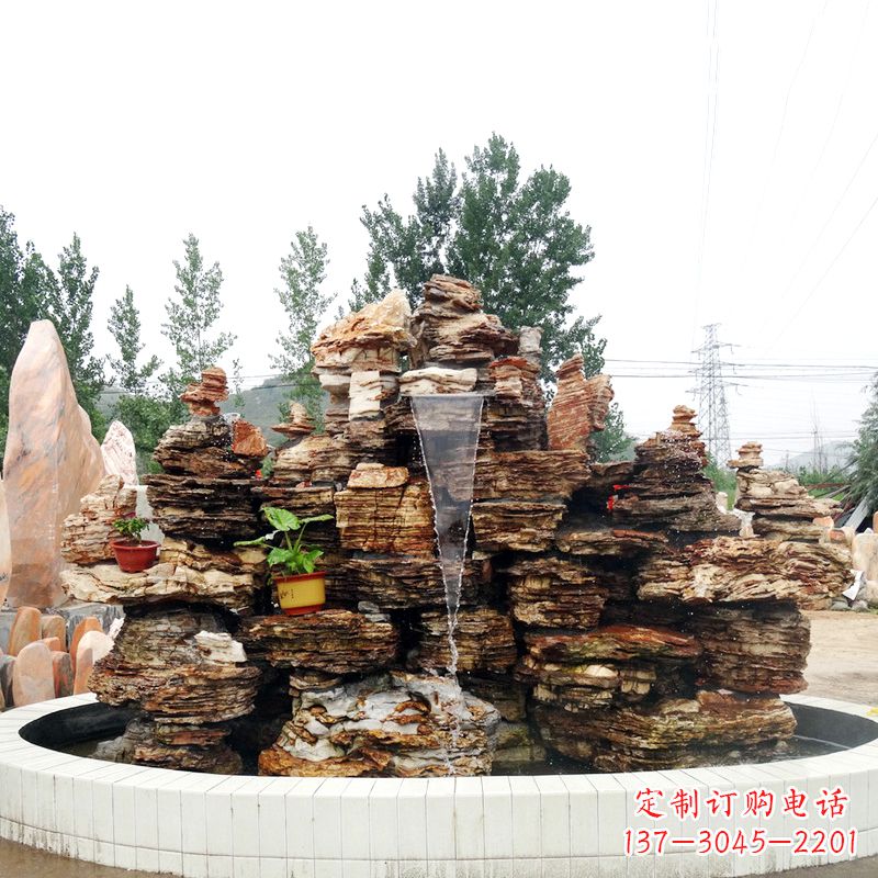 山西精美假山,点缀您的别墅