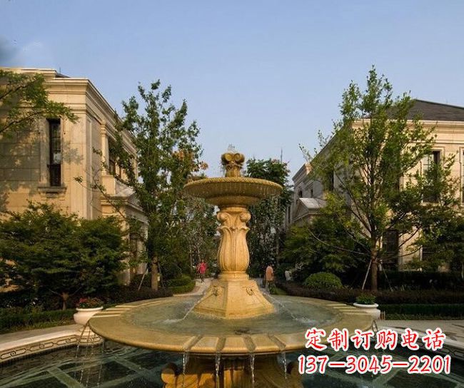 山西别墅装饰喷泉雕塑