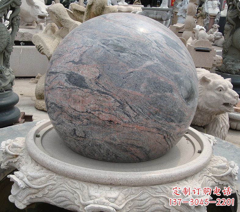 山西别墅石雕喷泉