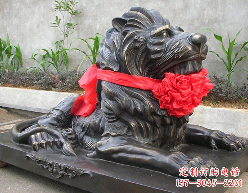 山西铜质狮子雕塑