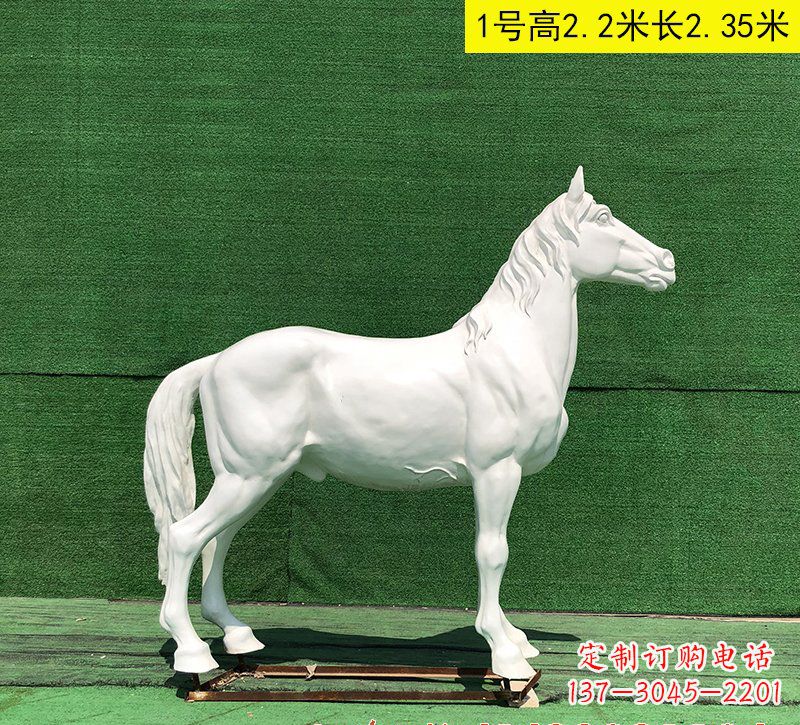 山西玻璃钢马雕塑——精美的艺术品