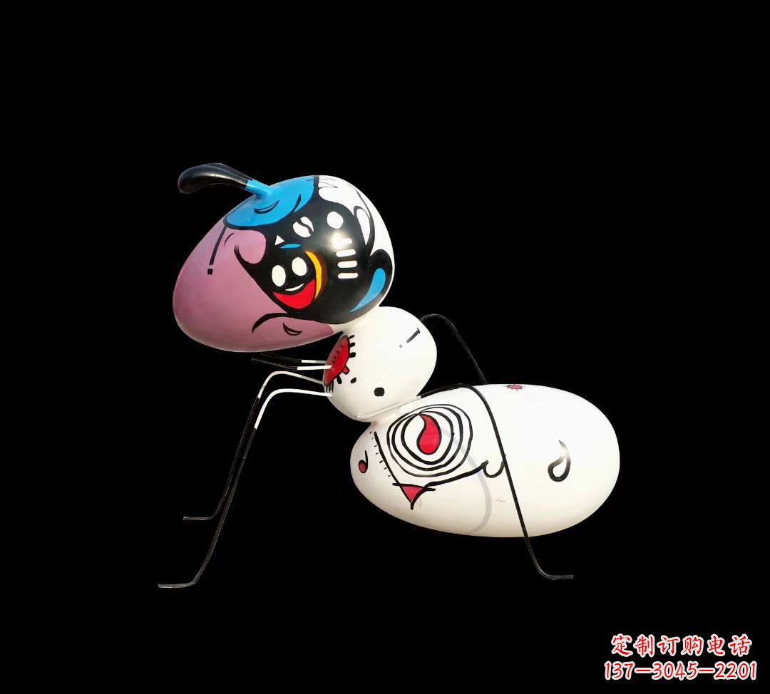 山西精美玻璃钢蚂蚁雕塑