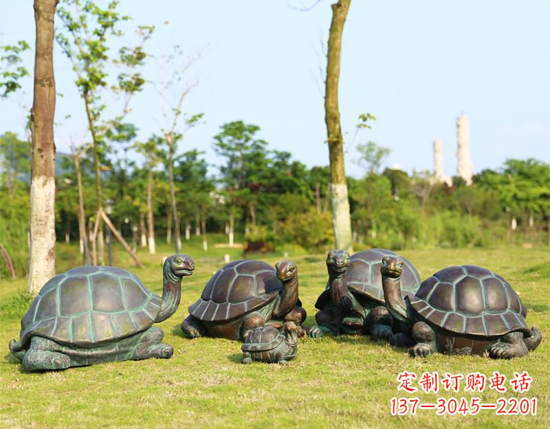 山西玻璃钢乌龟雕塑——融合古典和现代的精美杰作
