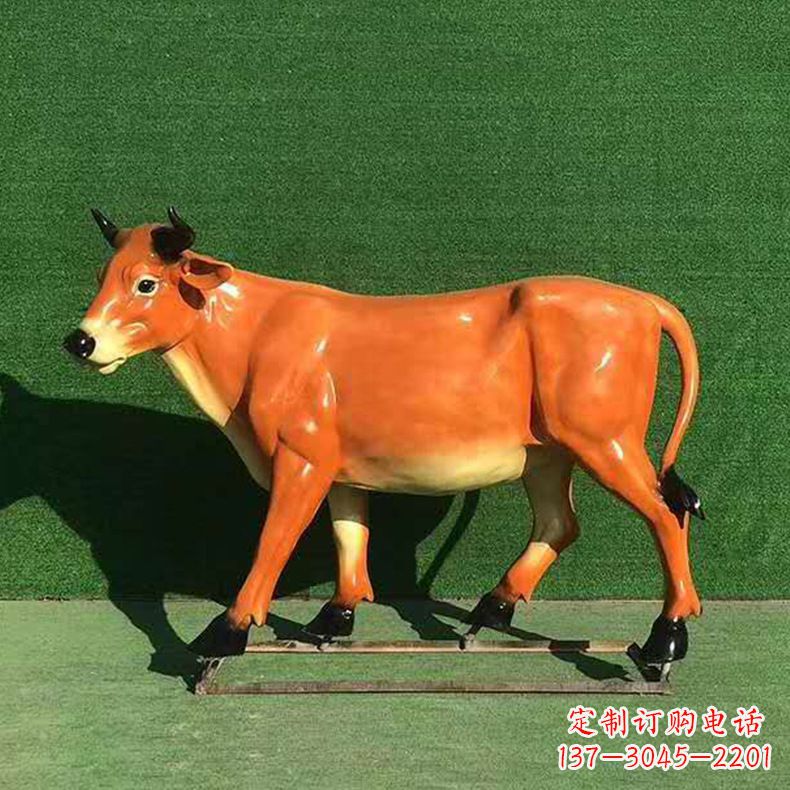 山西玻璃钢材料制作的动物雕塑