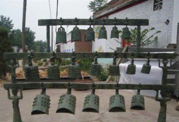 山西编钟古铜雕仿古精美音乐器