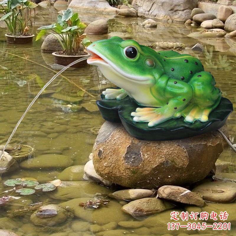 山西玻璃钢青蛙雕塑——艺术与自然的完美结合