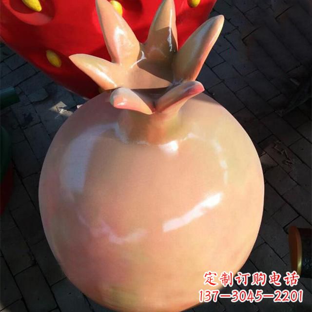 山西石榴雕塑绚丽多彩的艺术瑰宝