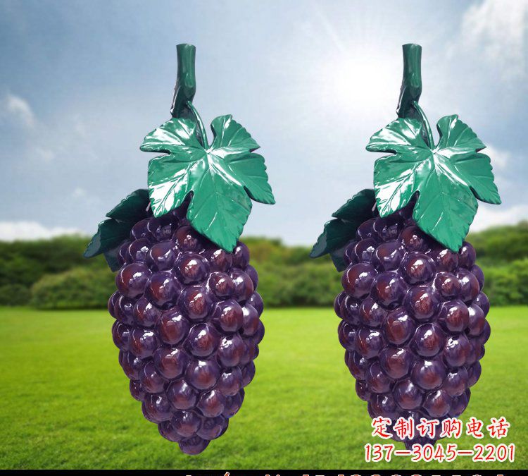 山西玻璃钢水果雕塑
