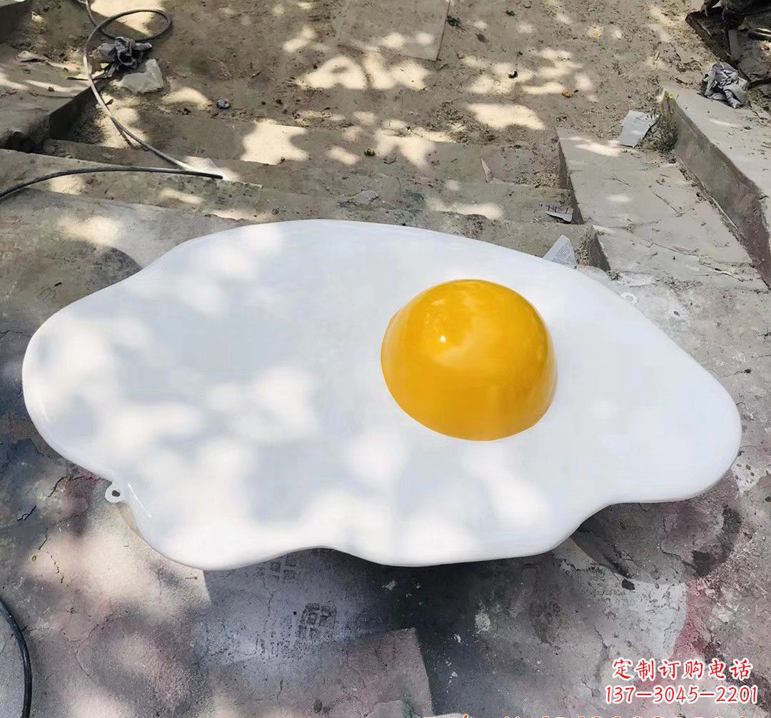 山西玻璃钢鸡蛋雕塑——精美绝伦