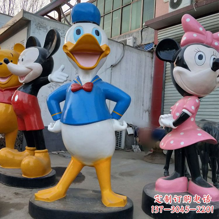 山西玻璃钢老鼠雕塑
