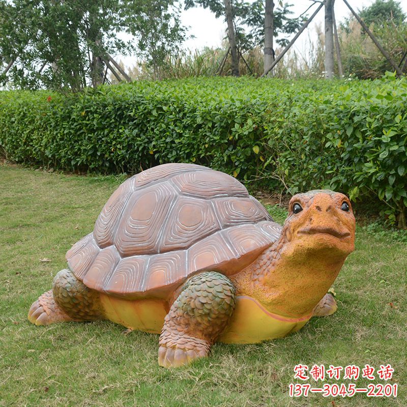 山西玻璃钢乌龟雕塑一种具有传统文化意义的艺术品
