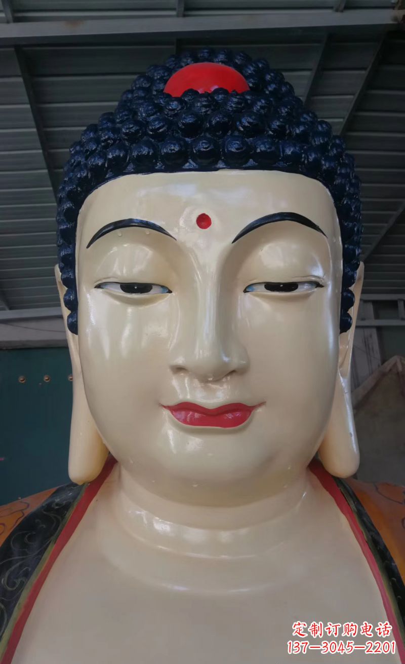山西玻璃钢宗教庙宇如来雕像宗教文化的艺术精粹