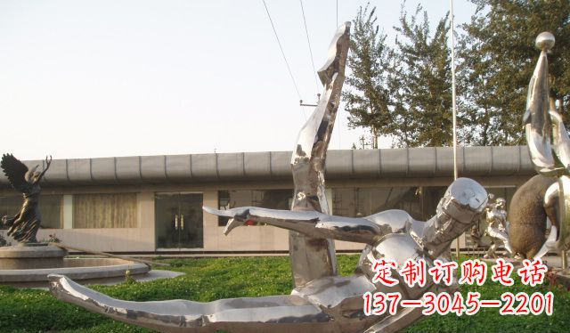 山西不锈钢马雕塑传承文化的精美艺术