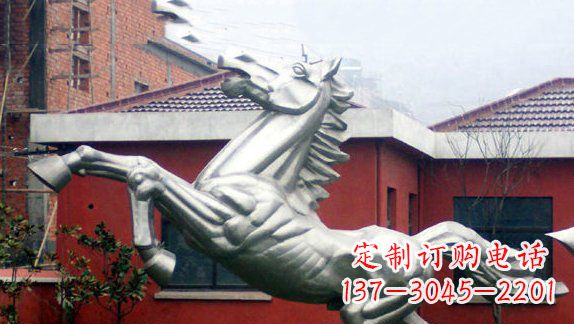 山西不锈钢奔马雕塑展现力量与美感
