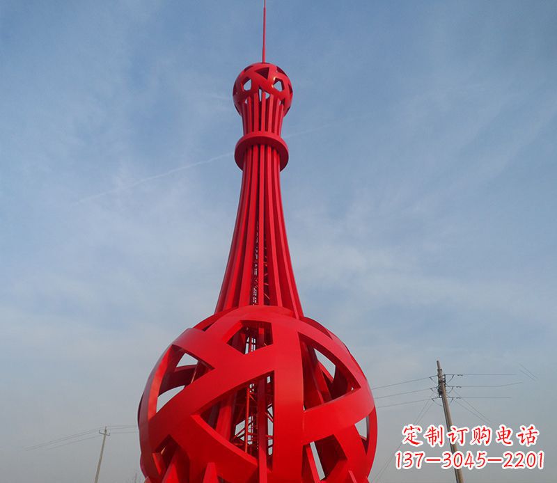 山西不锈钢避雷针雕塑艺术的守护者