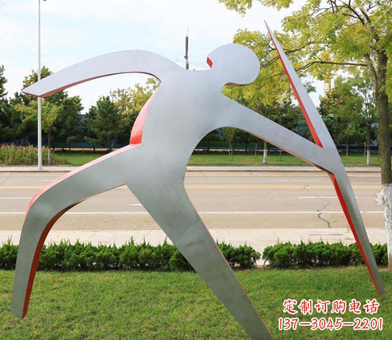 山西不锈钢标枪景观雕塑