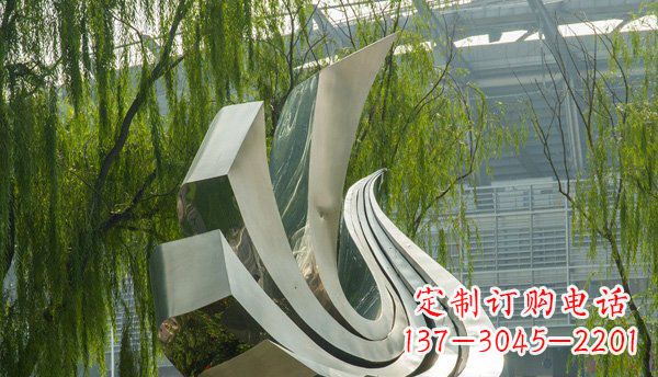山西不锈钢鸽子雕塑