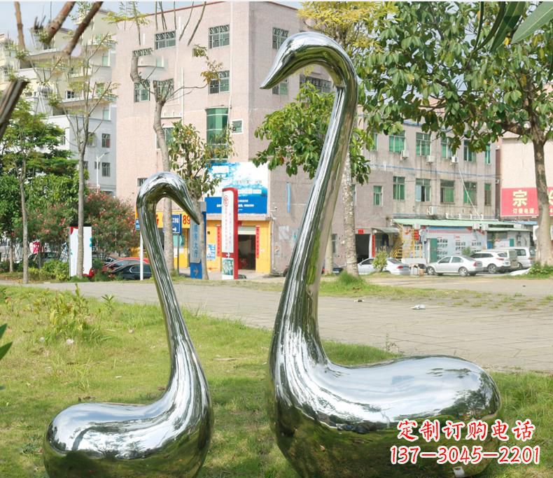 山西不锈钢动物雕塑