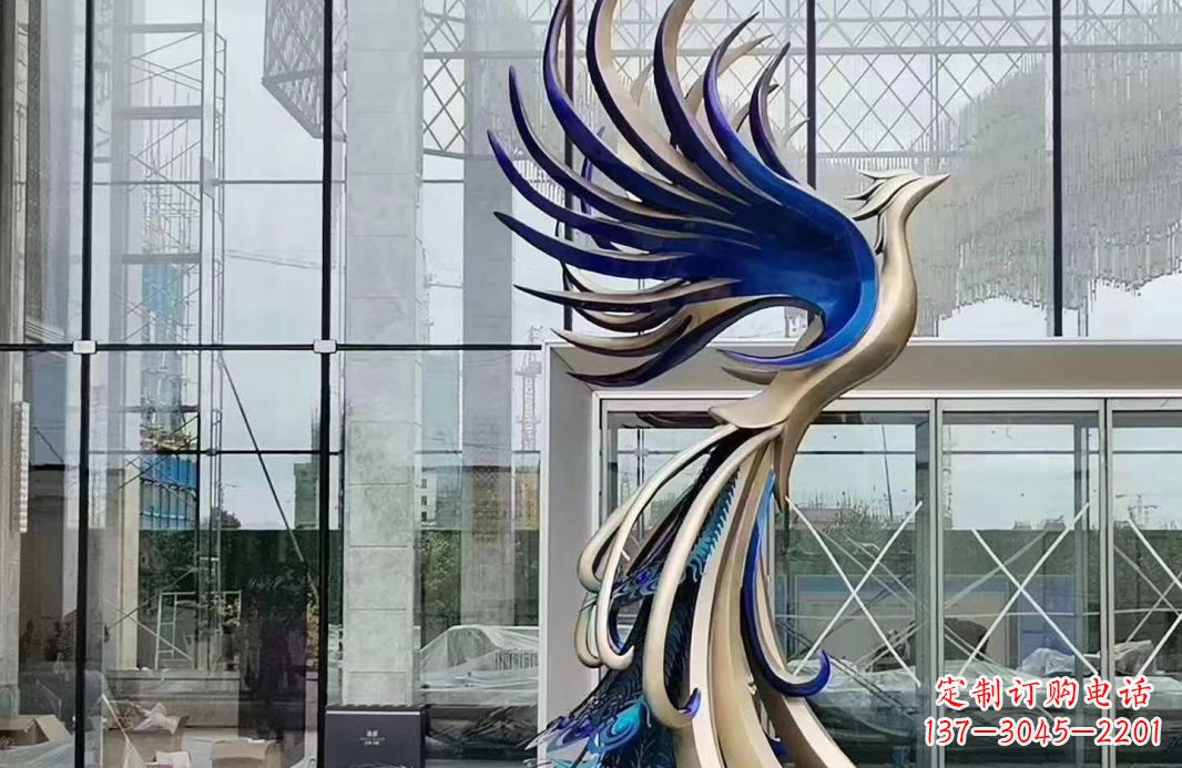 山西凤凰雕塑不锈钢的艺术之美