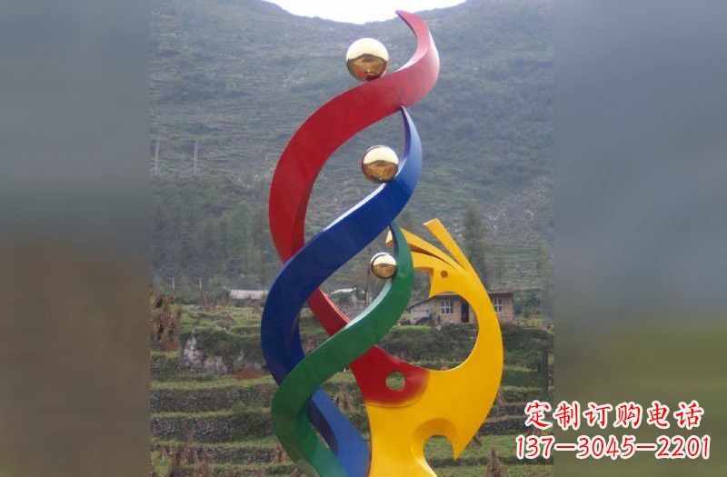 山西不锈钢凤凰雕塑象征着精致的美