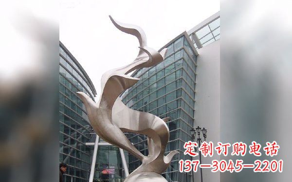 山西不锈钢鸽子雕塑