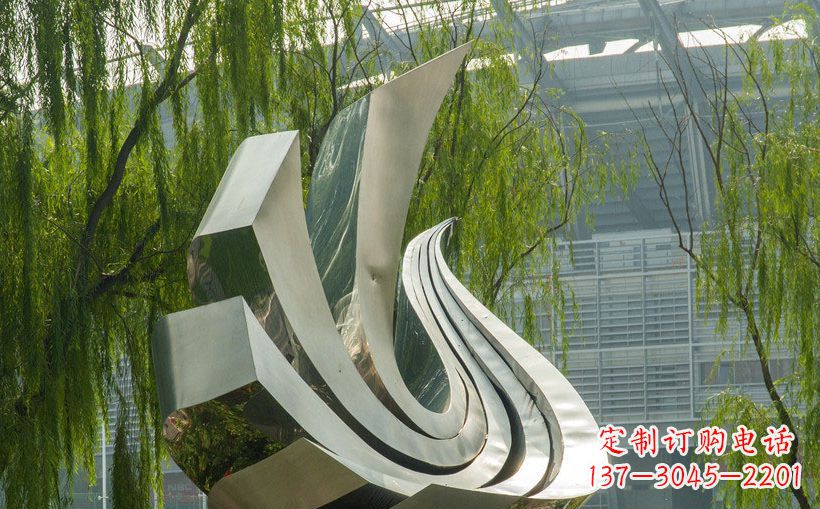 山西不锈钢鸽子景观雕塑