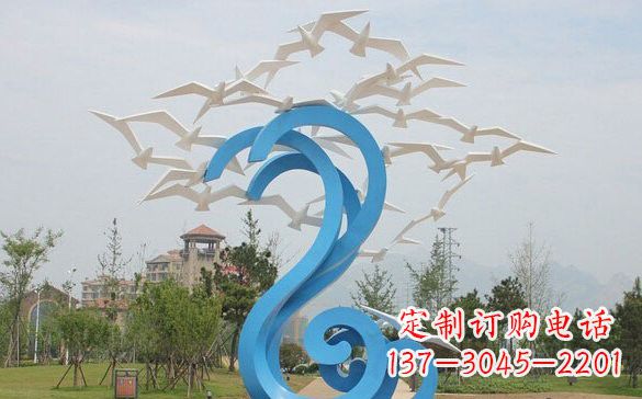 山西不锈钢海鸥雕塑