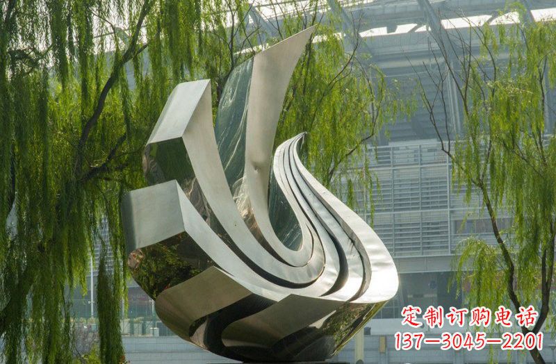 山西不锈钢抽象和平鸽