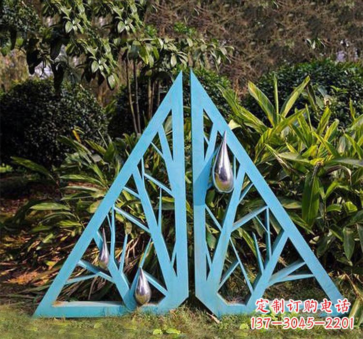山西不锈钢树枝雕塑