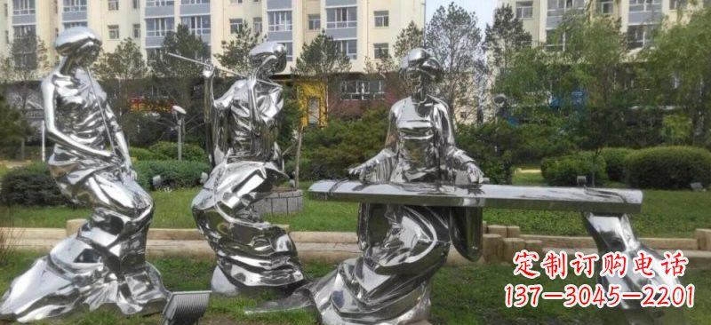 山西精致的不锈钢美女雕塑