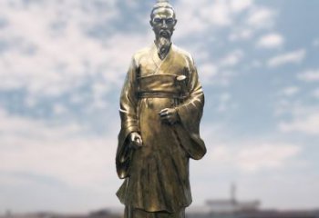 山西玻璃钢制屈原雕塑